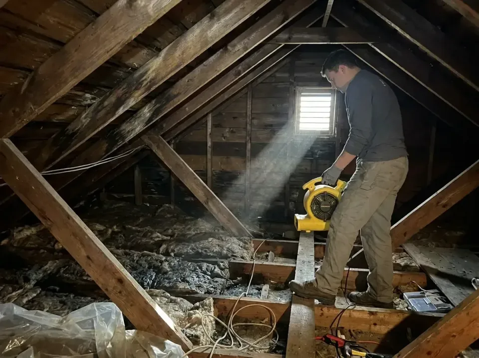 attic-water-damage-drying-proc-007 — frequently asked questions, Emergency Water Extraction & 24/7 Flood Response in Headlan…